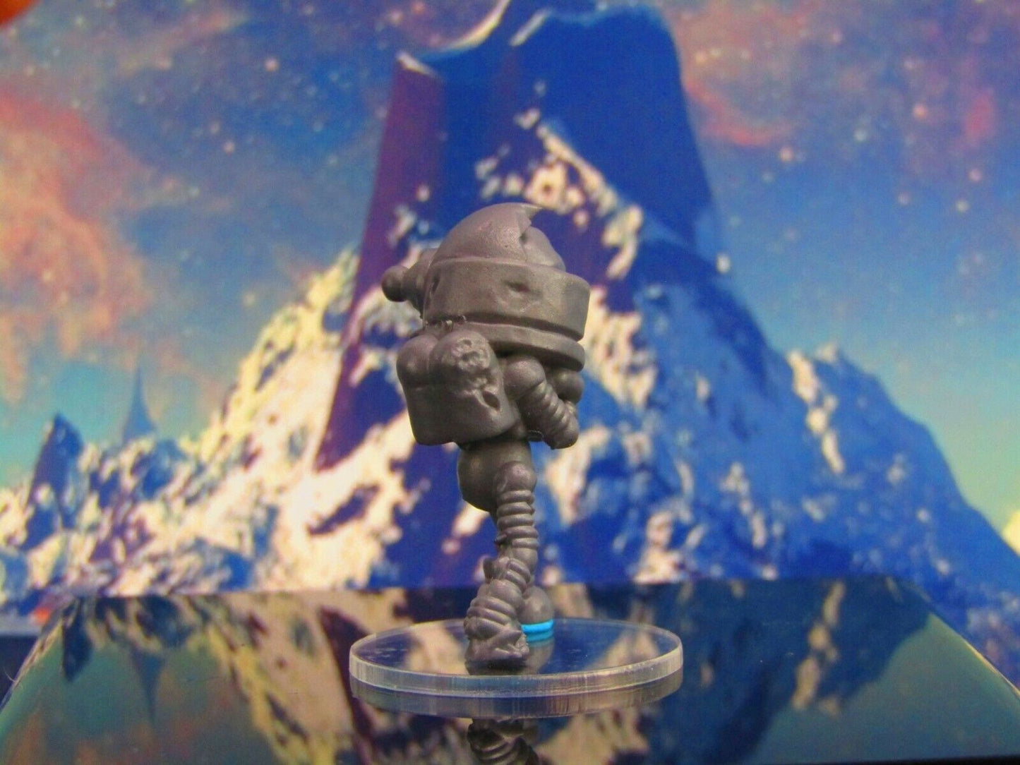 Skeletal Zeta Alien Invader C Mini Miniature Model Character Figure