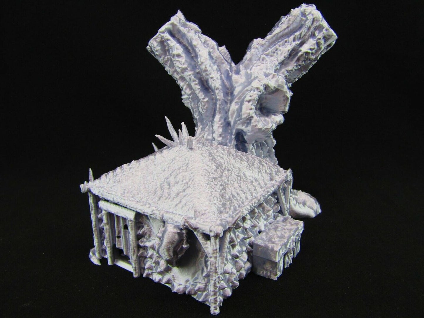 Tree Hut House Scatter Terrain Scenery 3D Printed Mini Miniature Model 28/32mm