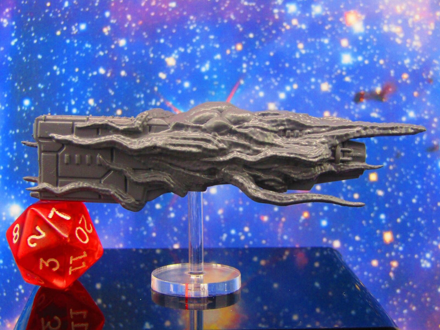 Overtaken Huge Battleship Cruiser Mass 3 Astra Nebula Billion Suns Starfinder