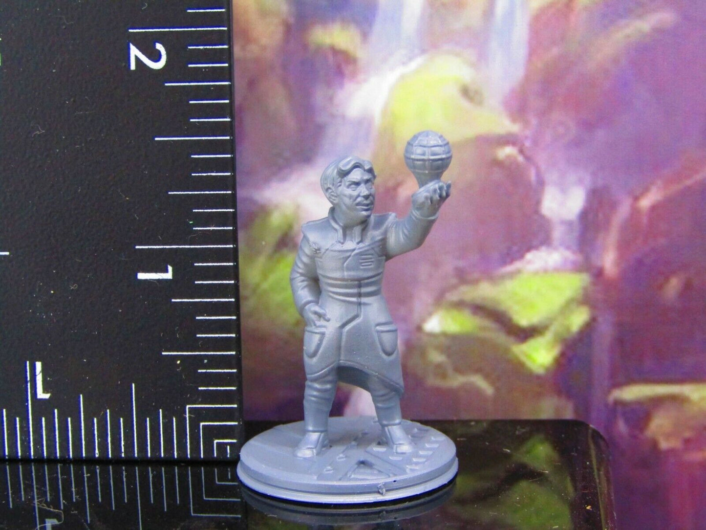 Sci Fi Scientist Professor A  Mini Miniature Model Character Figure