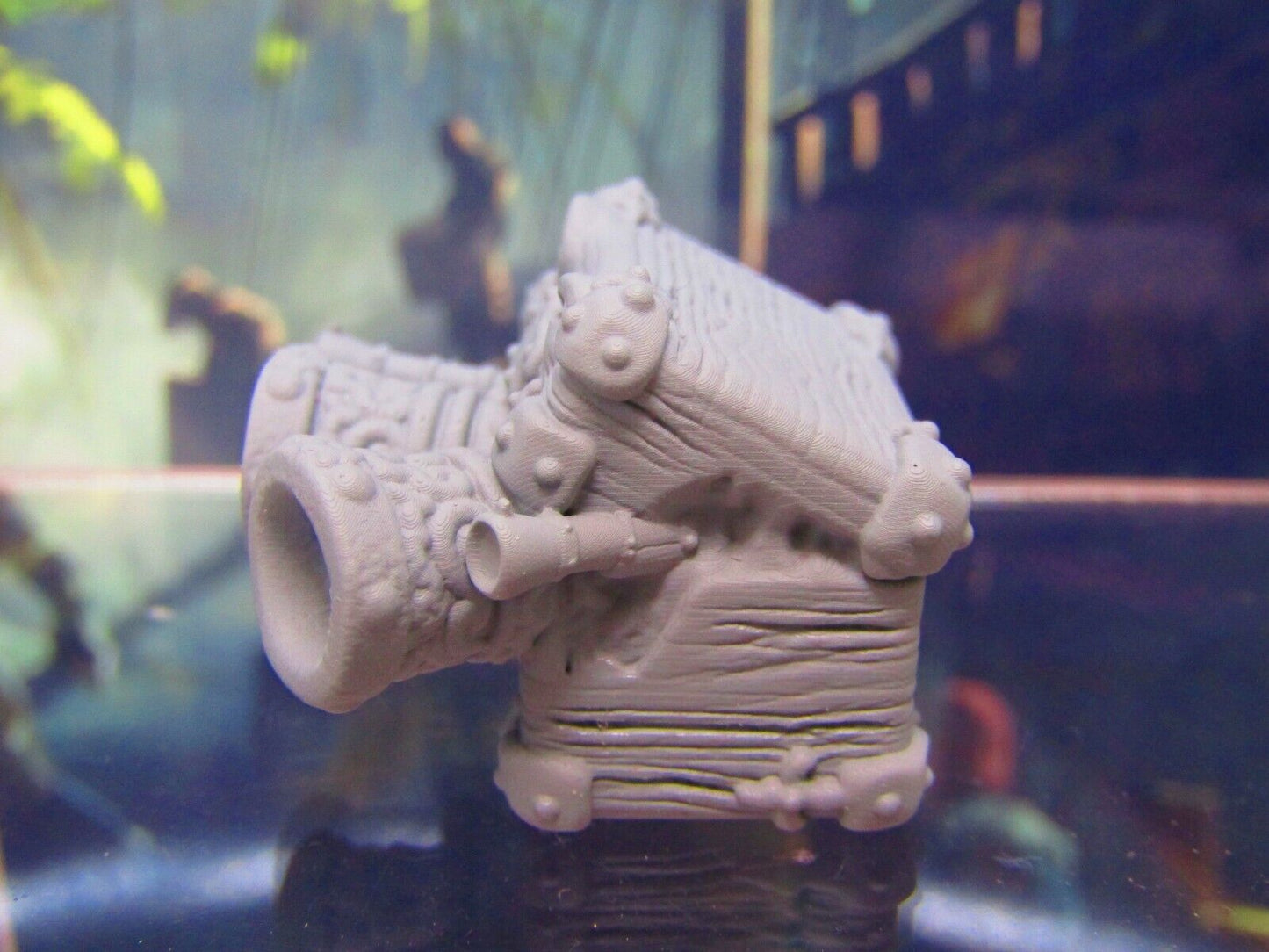 Pirate Ship Loot Mimic Treasure Chest Mini Miniature 3D Printed Figure Model