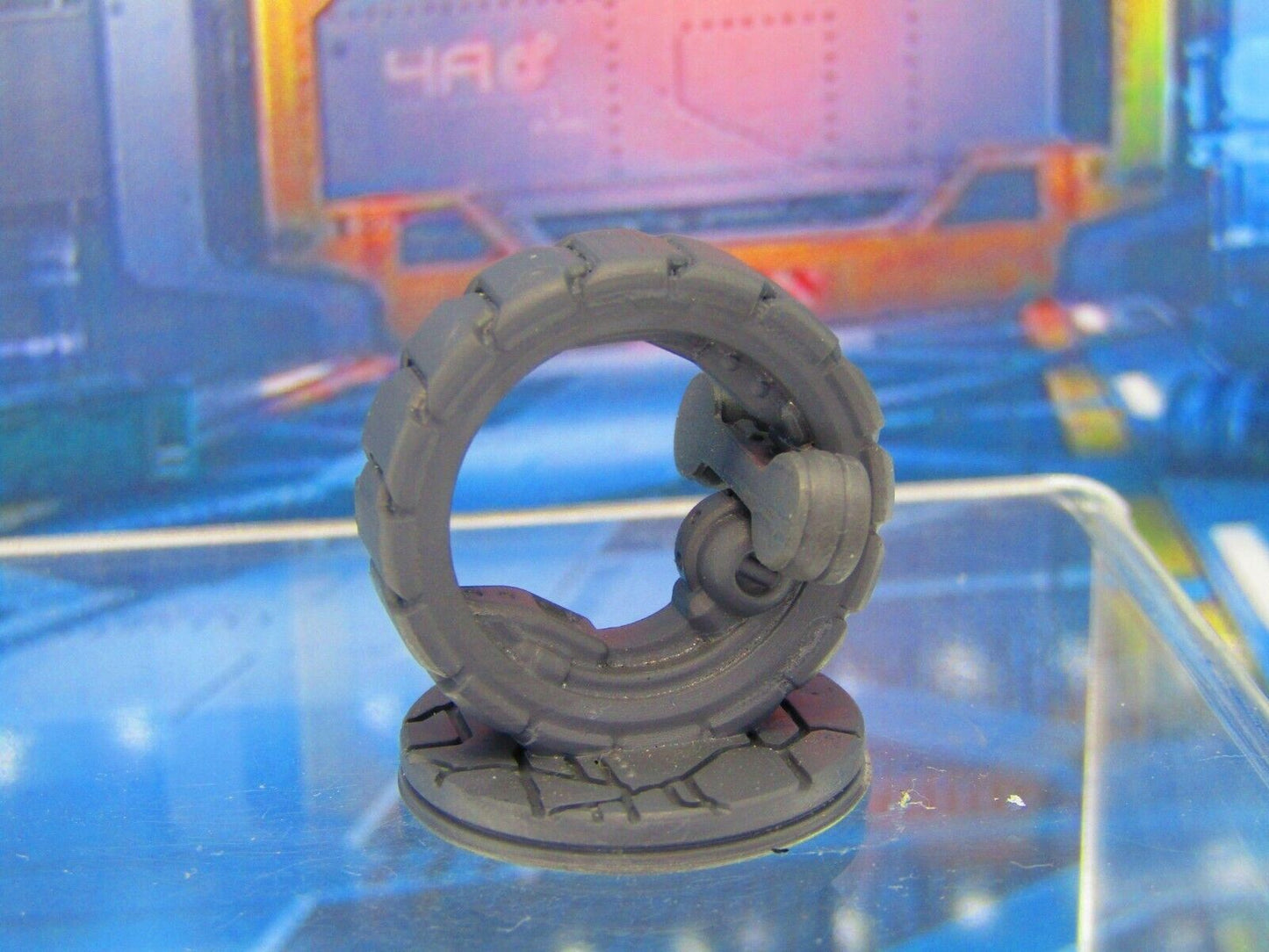 Uni Wheel Scout Drone Robot Robo Mini Miniature Figure 3D Printed Model 28/32mm