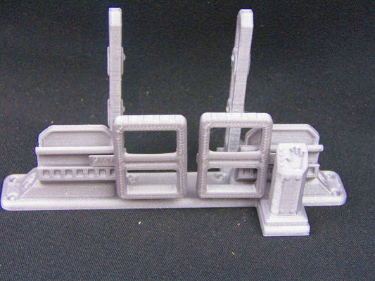 Security Checkpoint Turnstyle Scenery Scatter Terrain 3D Printed Model 3D Print