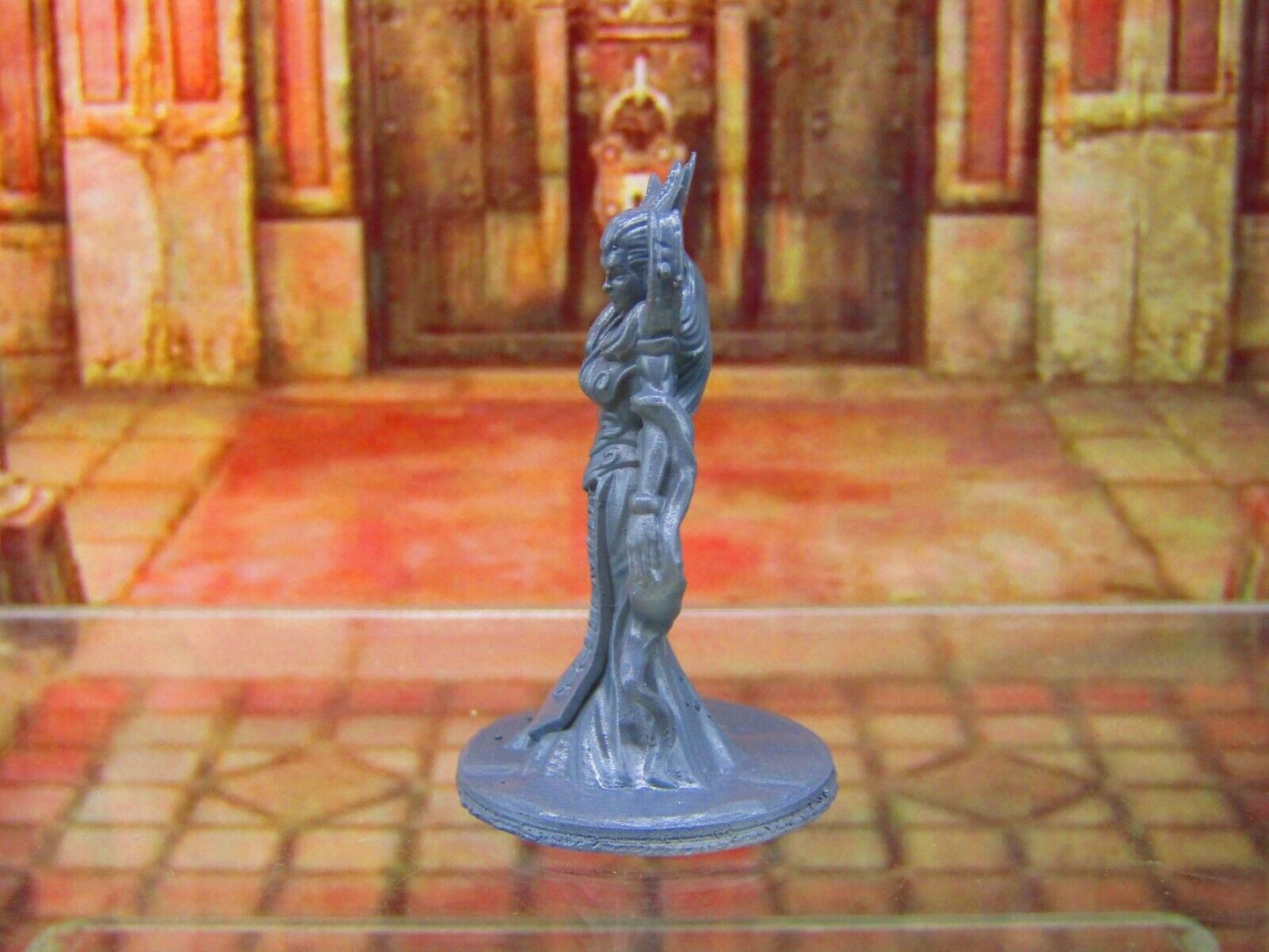 Dark Elf Matriarch Evil Queen Mini Miniature Figure 3D Printed Model 28/32mm