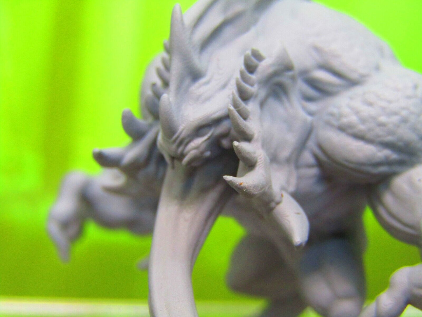 Reptilian River Lake Stalker Monster Mini Miniature 3D Printed Model 28/32mm
