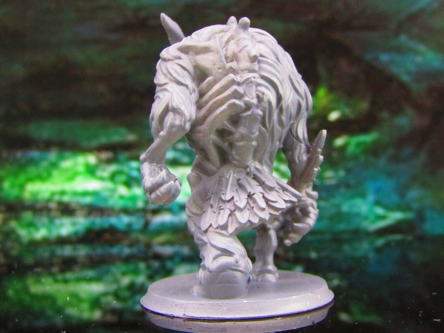 Undead Zombie Owl Bear Monster Mini Miniature Model Character Figure