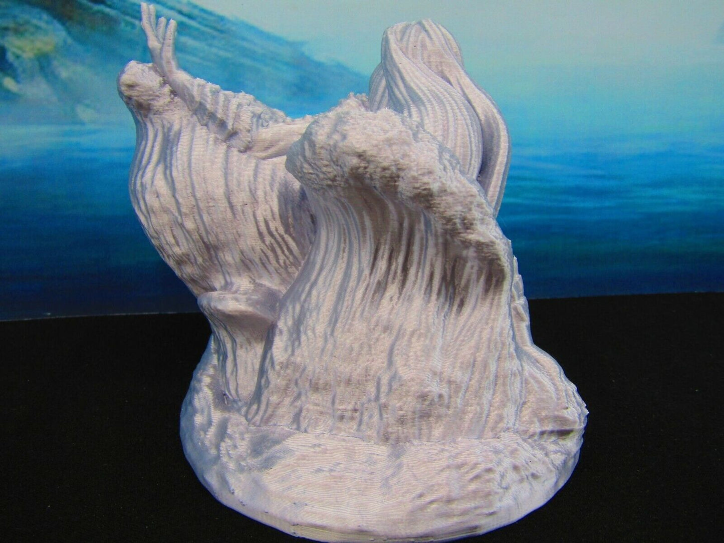 Sea Goddess of the Waters Scatter Terrain Scenery 3D Printed Mini Miniature