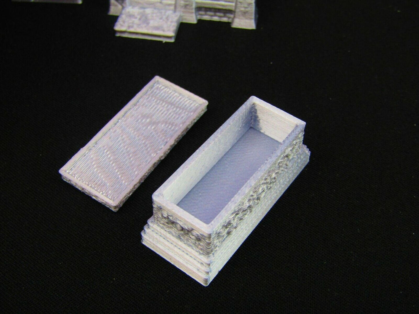 5 Tomb Gravesite Vault 7pc Grave Set for Graveyard / Cemetery Scatter Terrain