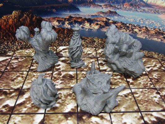 Alien Planet Organic Scatter Terrain Scenery
