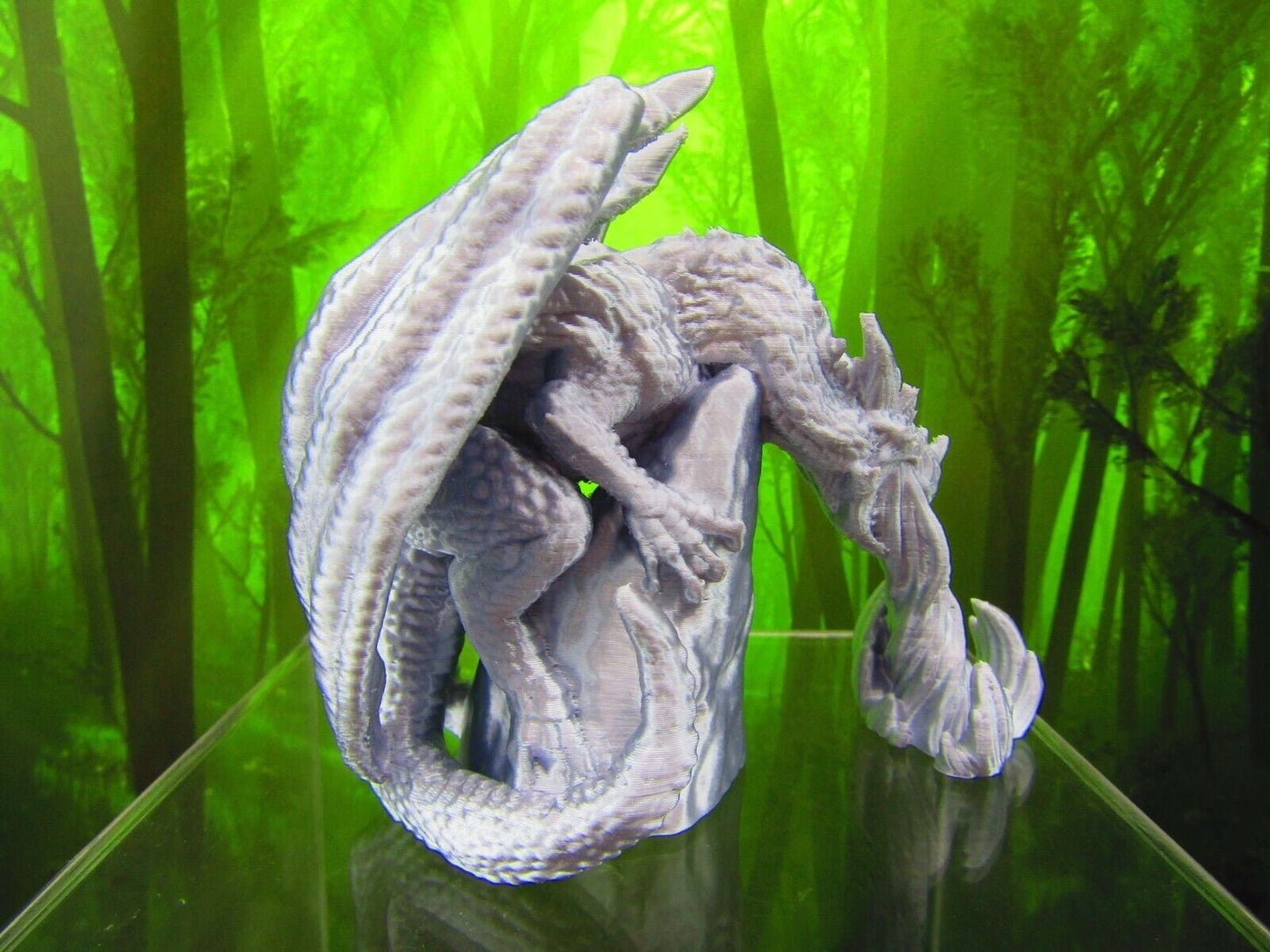 Young Dragon Mini Miniatures 3D Printed Resin Model Figure 28/32mm Scale