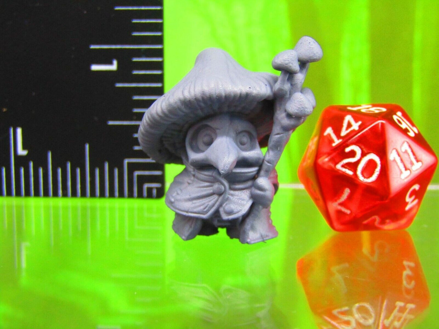 Shroomie Plague Dr. Doctor Mushroom Man Mini Miniatures 3D Printed Model 28/32mm