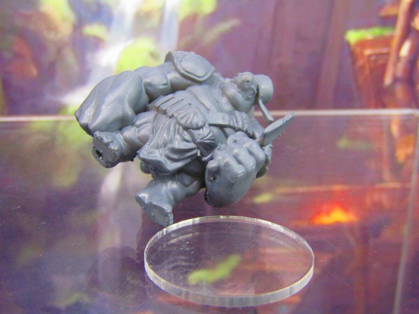 Tortle Miner w/ Trowel Turtle Man Race Mini Miniature Figure 3D Printed Model