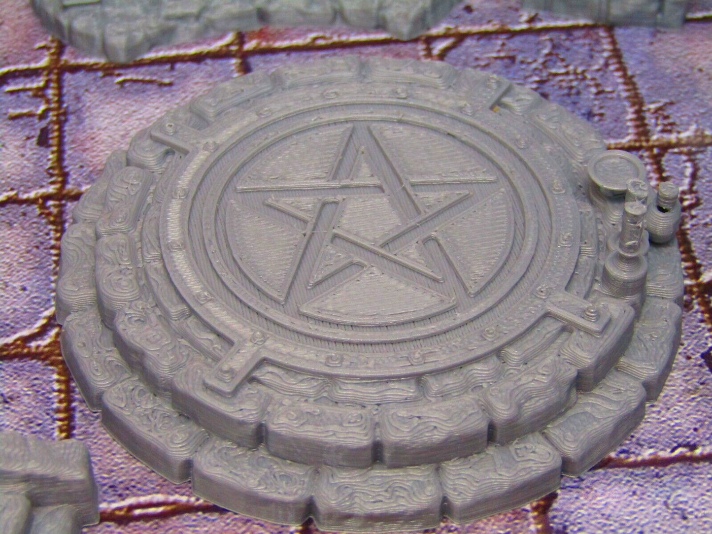 11pc Torture Chamber Occult Sacrificial Prison Scenery Scatter Terrain Props 3D