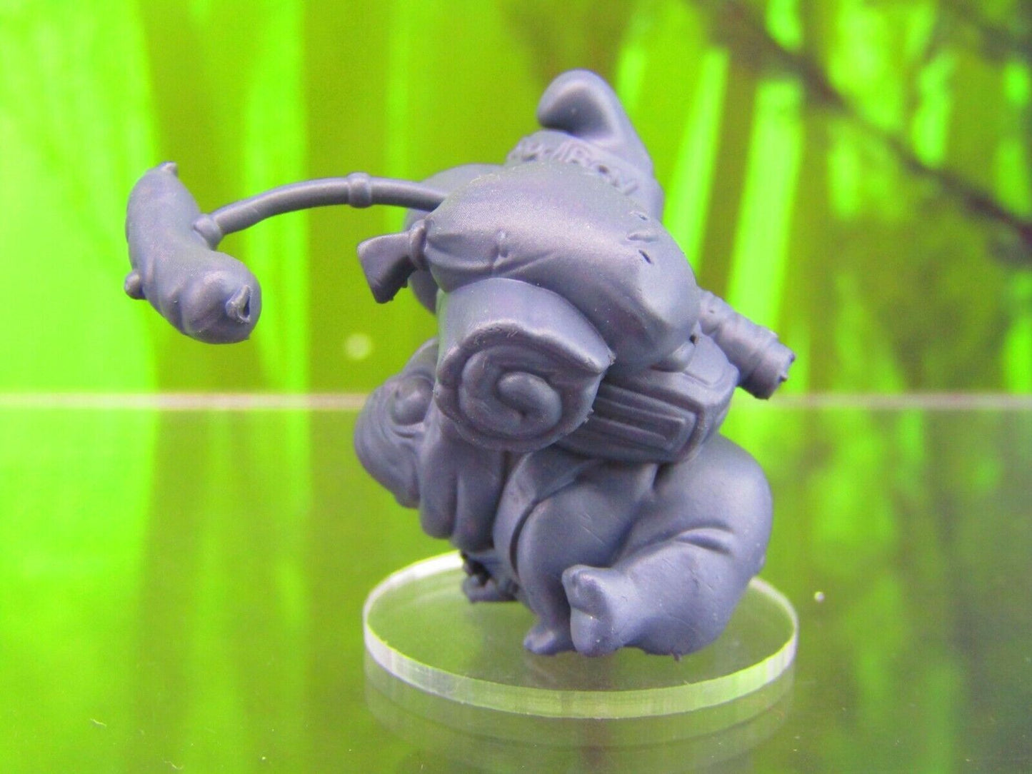 Pug Packdog Companion Pet Familiar Mini Miniature Figure 3D Printed Model