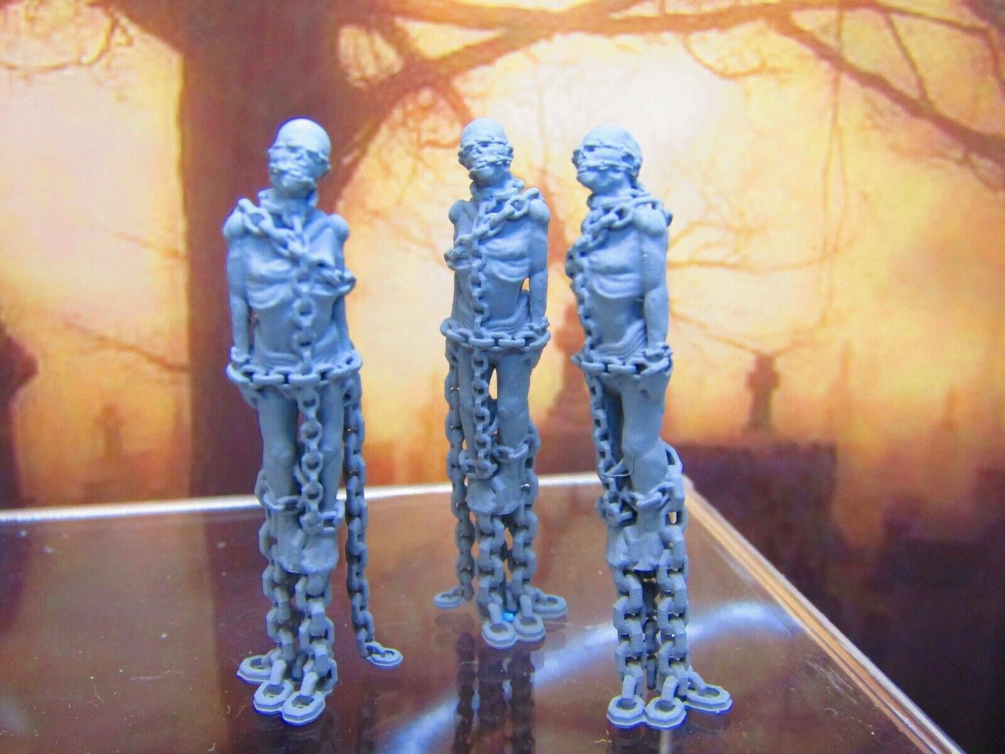 Tortured Souls Chained Cadaver Hanging Dead Bodies Corpses