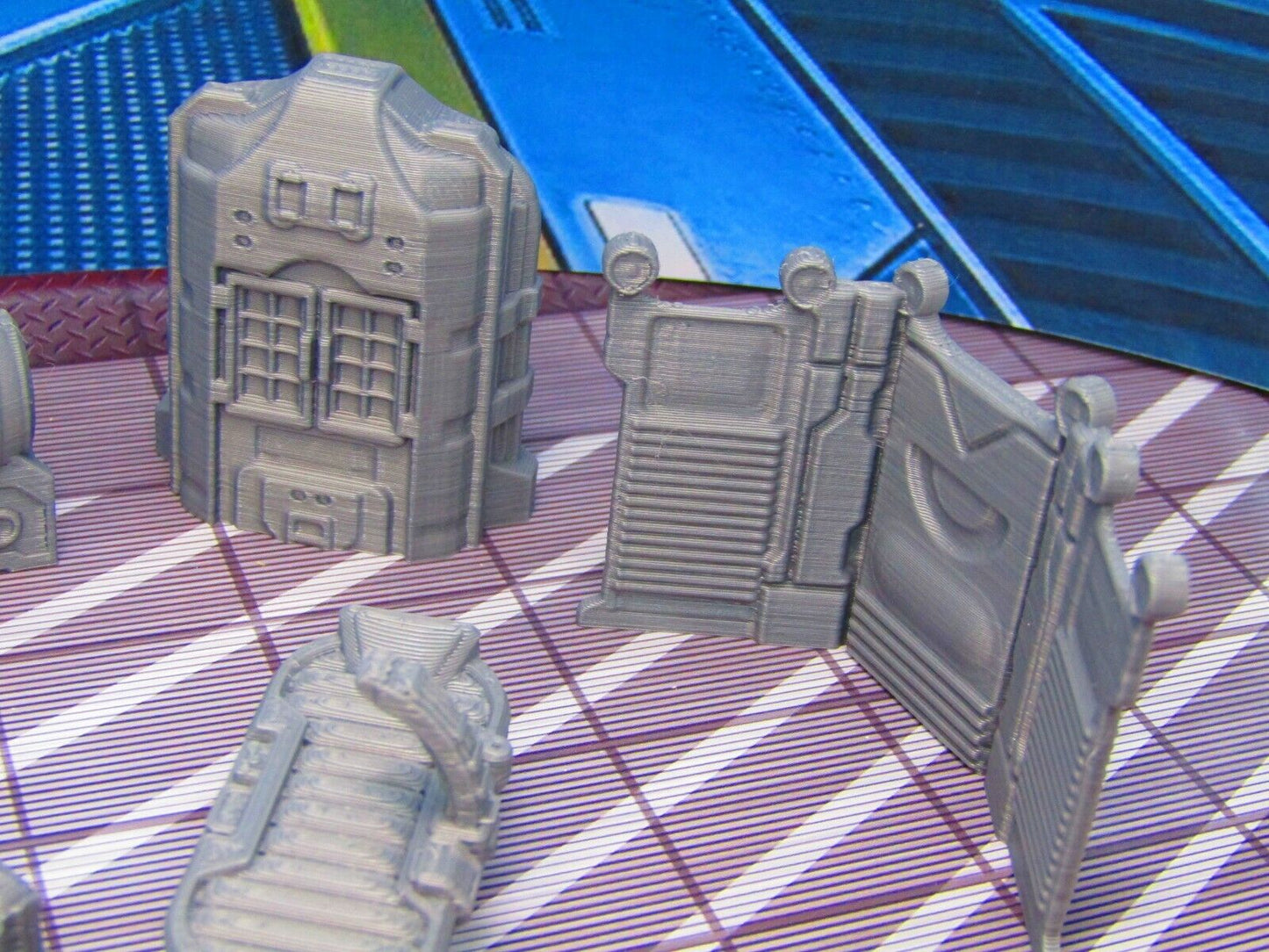 6 pc Doctor's Medical Med Bay Miniature Scatter Terrain Scenery 3D Printed 28/32