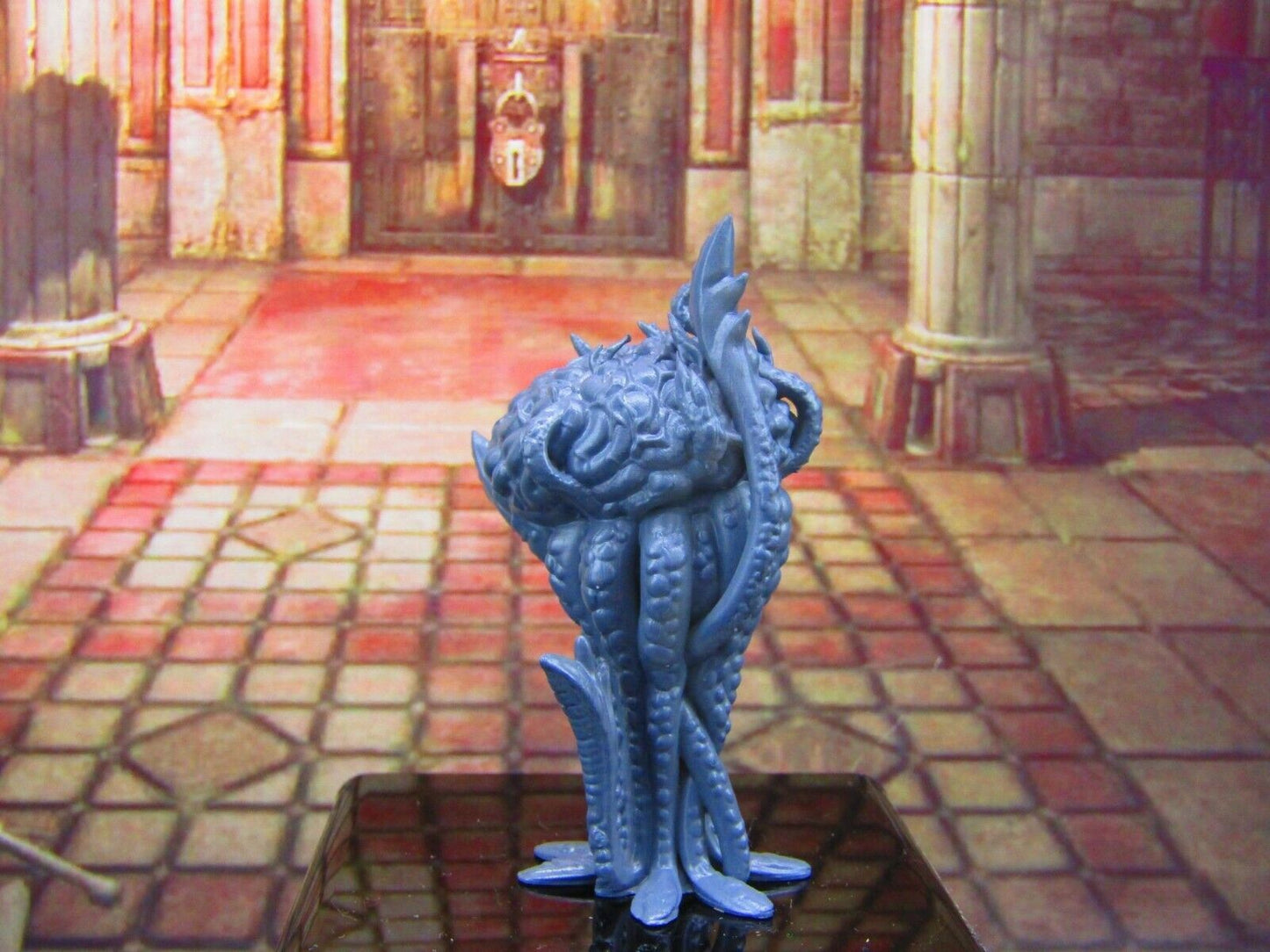 Telepathic Brain Monster Attack Pose Mini Miniature Model Character Figure