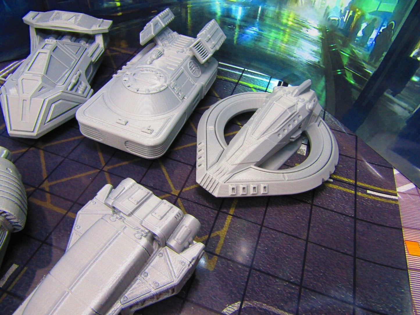 5pc Hover Car Set Lot