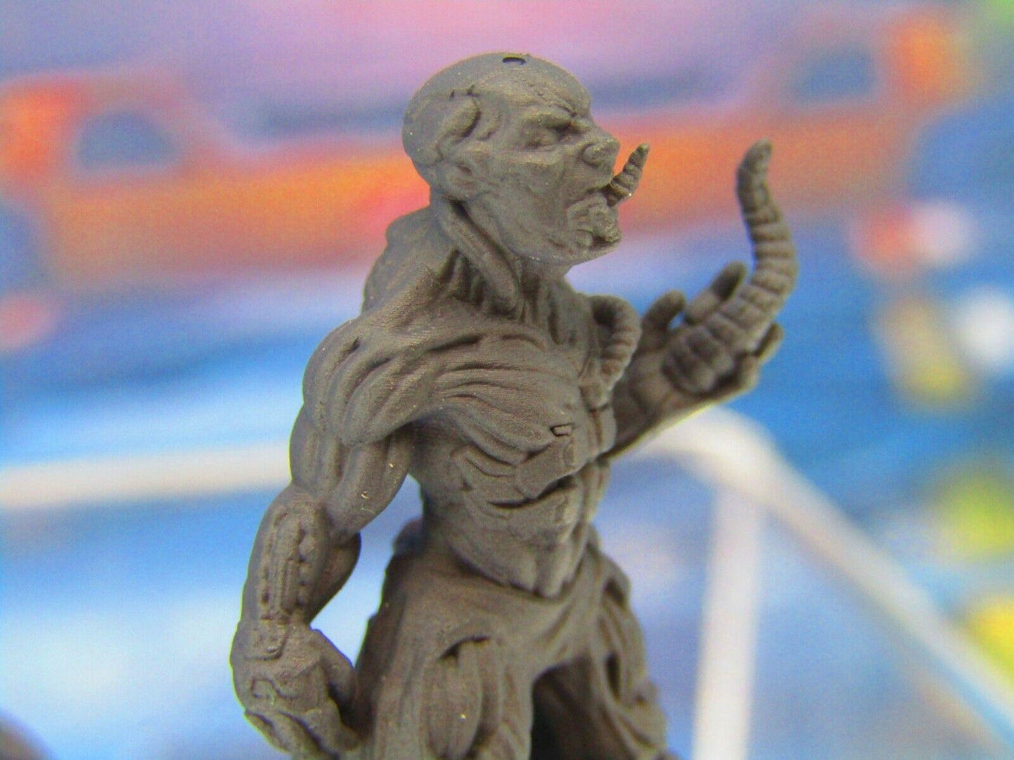 Alien Zombie Infected Space Mutants Pair Mini Miniature Figure 3D Printed Model