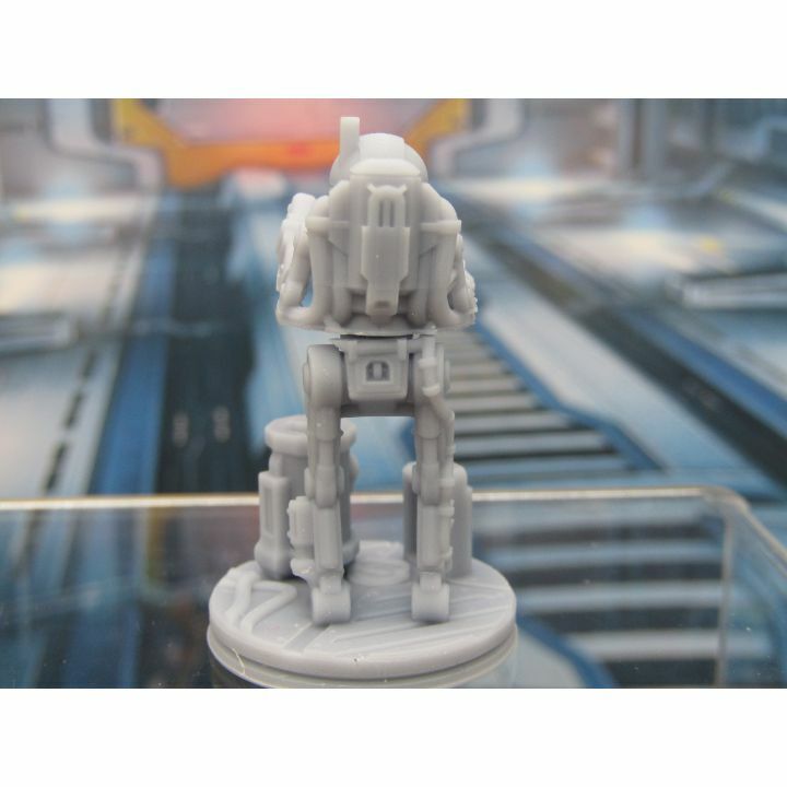 Repairbot Mechanic Droid Robot Mini Miniature 3D Printed Figure Model
