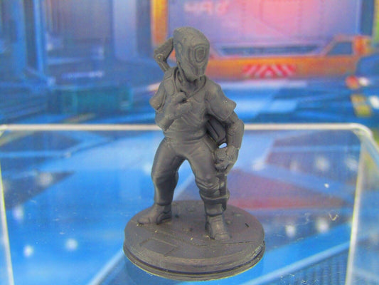 Sniper Bounty Hunter Assassin Robot Mini Miniature Figure 3D Printed Model 28/32