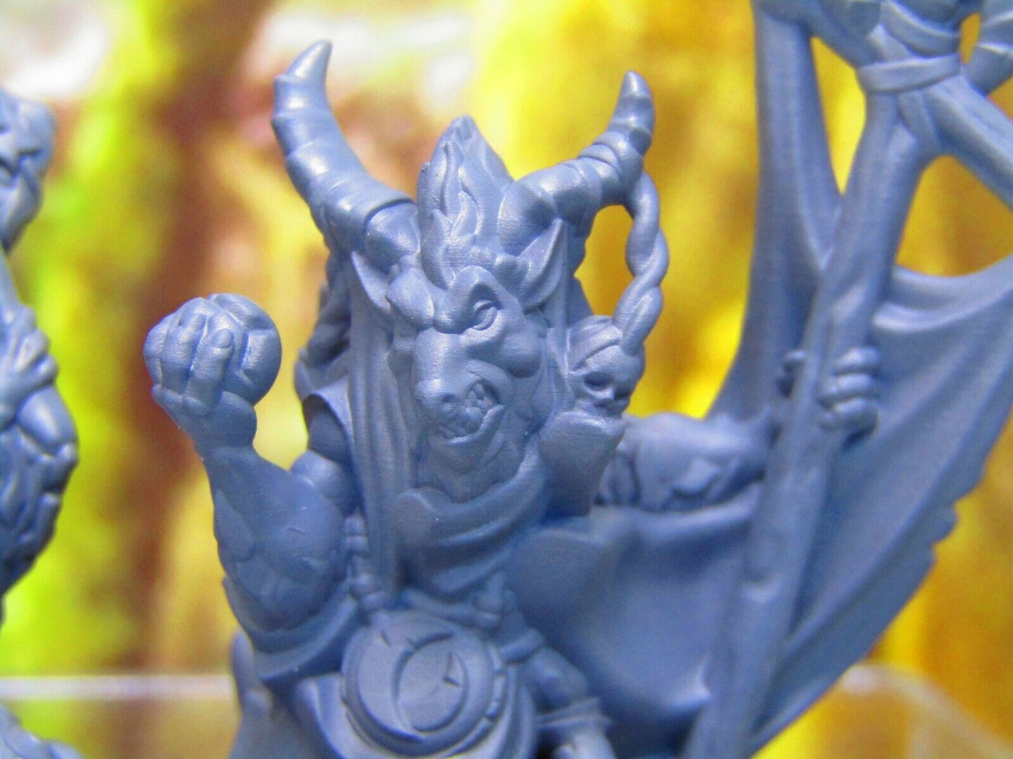 3pc Goatman Tribe War Party Mini Miniature Figure 3D Printed Model 28/32mm Scale
