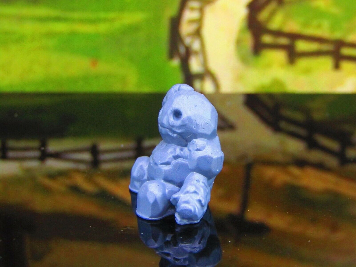 Stunned Sitting Clod Earth Elemental Dirt Folk Mini Miniature Model Character