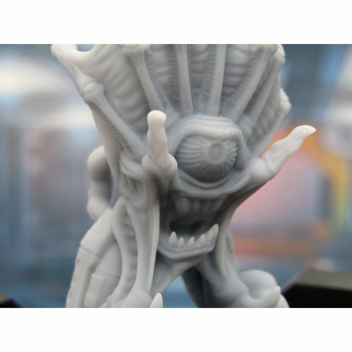 Rocket Pack Mech Beholder Mini Miniature Scatter Terrain Scenery 3D Printed Mode