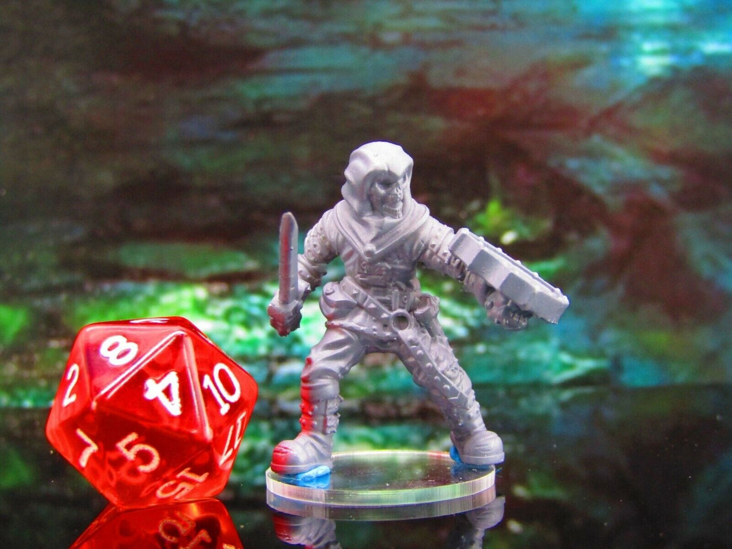 Undead Skeleton Rogue Soldier Mercenary C Mini Miniature Model Character Figure
