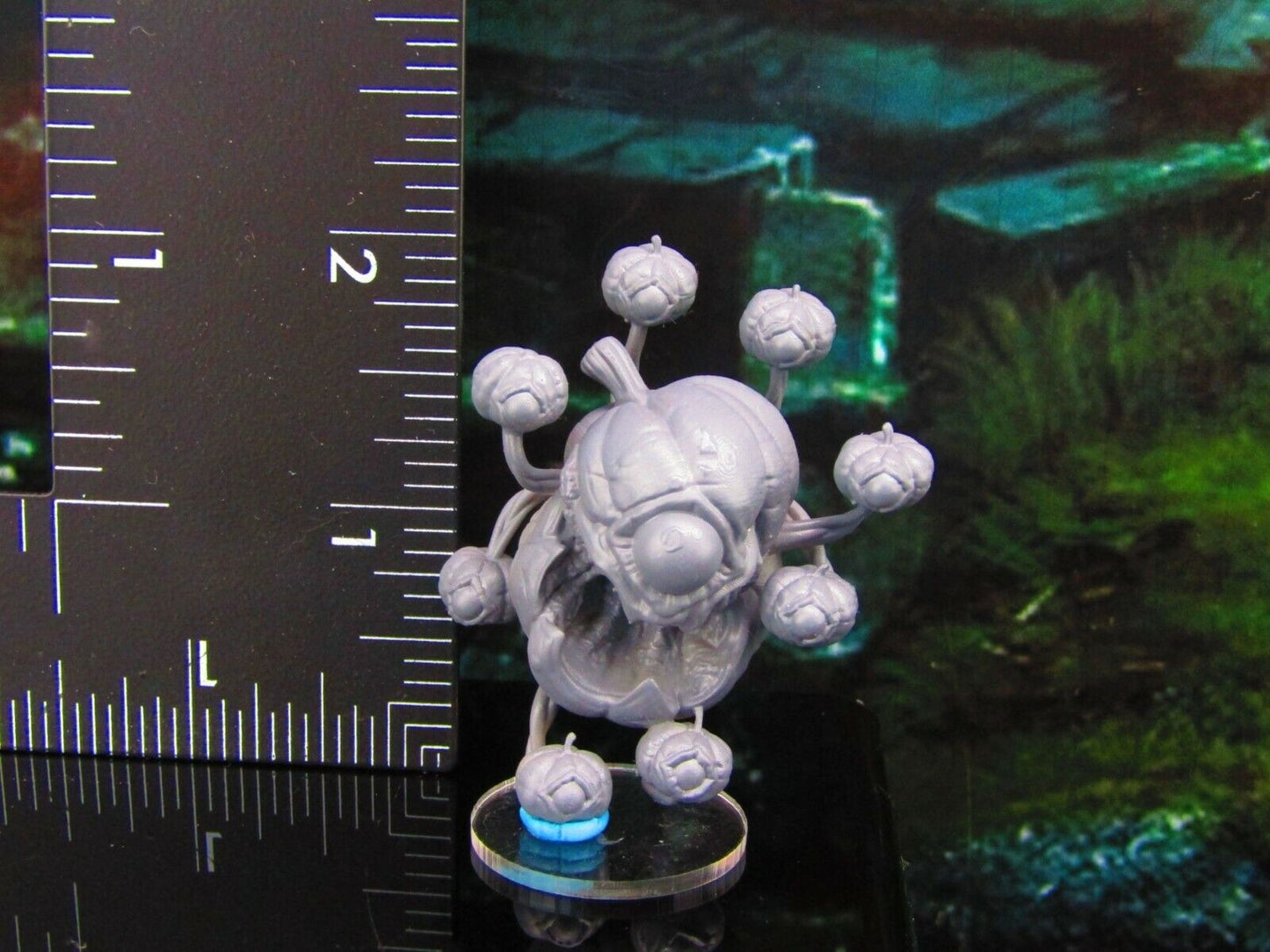 Pumpkin Jack o Lantern Eye Monster Halloween Mini Miniature Model Character