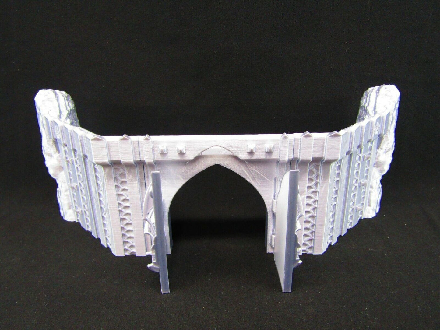 Small Fortress Walls Set Scatter Terrain Scenery 3D Printed Mini Miniature Model