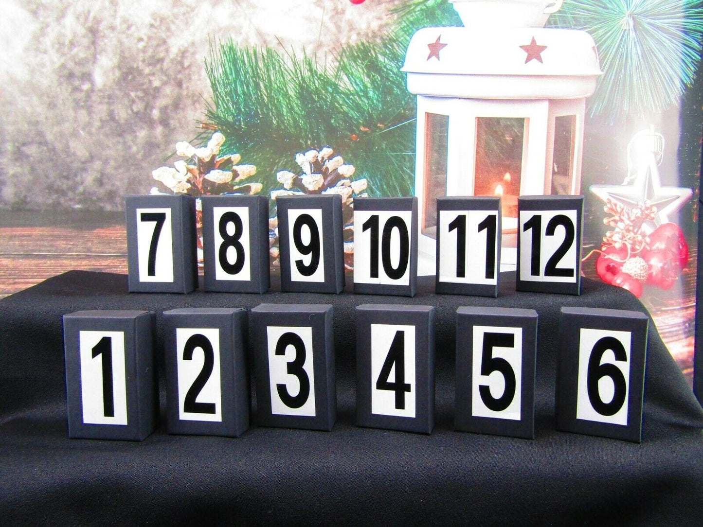 12 Days of Christmas Advent Calendar Fantasy Minis Miniature Figures Set Model