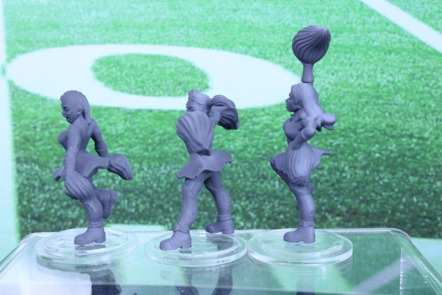 6PC Cheerleaders Mini Miniature RPG Tabletop Blood Fantasy Football Bowl Team