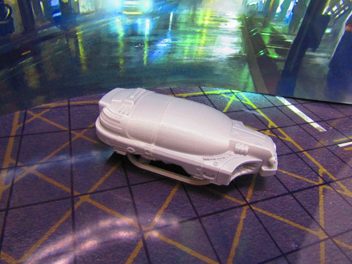 Hover Taxi Car Transportation Miniature