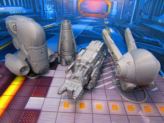 4pc Spaceship Shuttle Set
