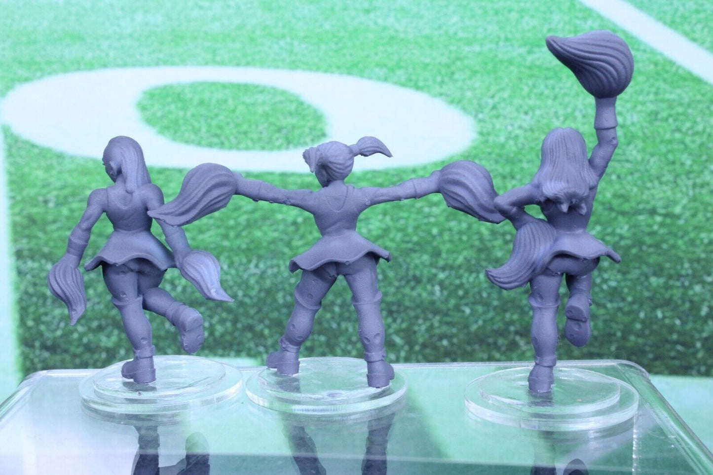 6PC Cheerleaders Mini Miniature RPG Tabletop Blood Fantasy Football Bowl Team