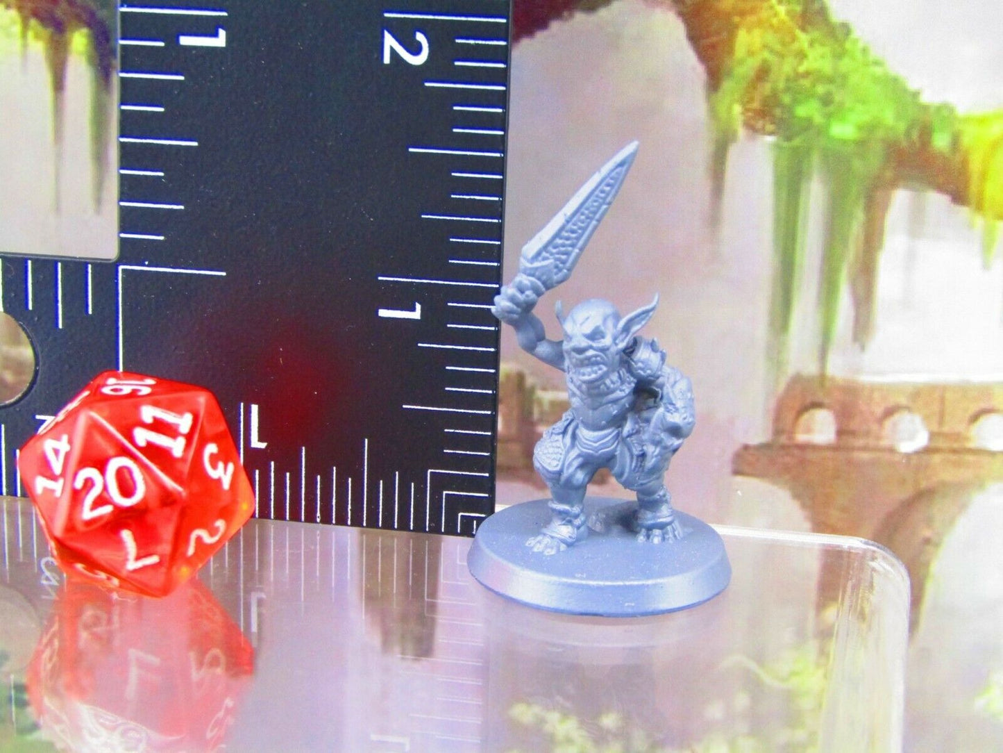 Goblin Warparty Leader Mini Miniatures 3D Printed Resin Model Figure 28/32mm