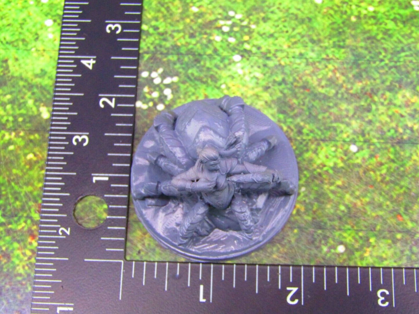 Dark Elf Arachnid Spider Archer Female Bowman Mini Miniature Figure 3D Printed