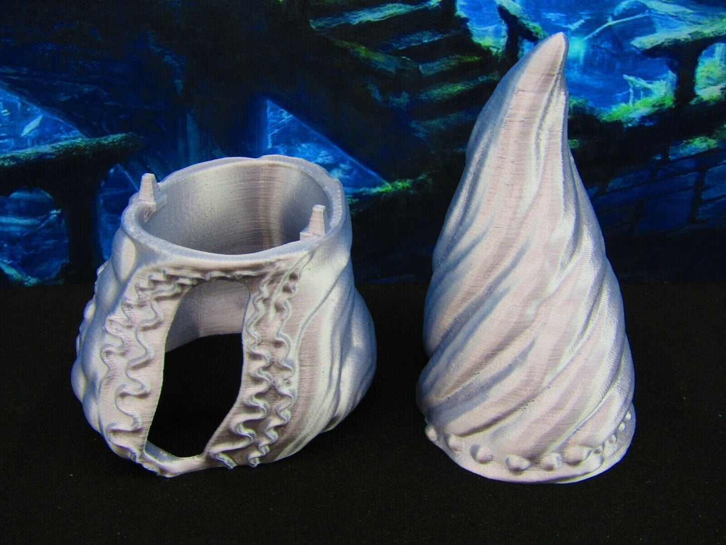Sea Shell House Scatter Terrain Scenery 3D Printed Mini Miniature Model 28/32mm