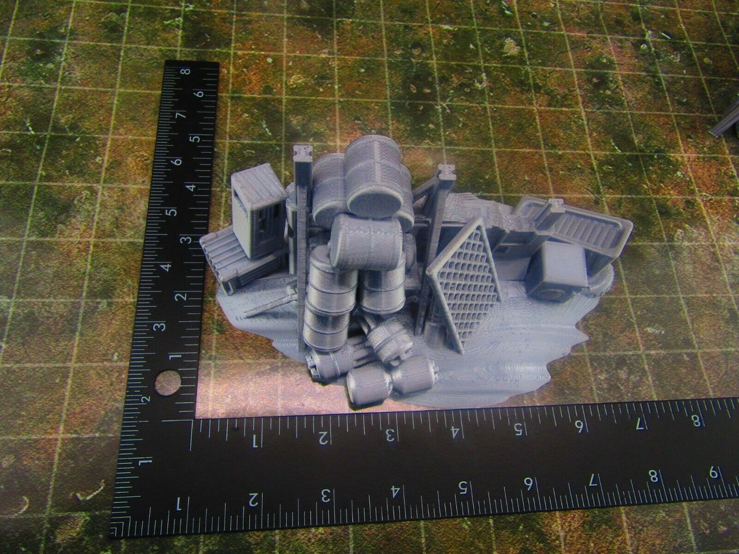 2pc Junk Wall Settlement Barricade C Scatter Terrain Scenery Wasteland