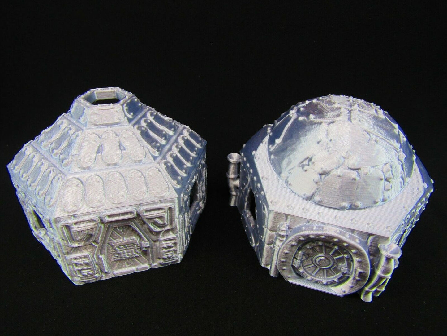 Dwarven Huts Houses Homes Scatter Terrain Scenery 3D Printed Mini Miniature