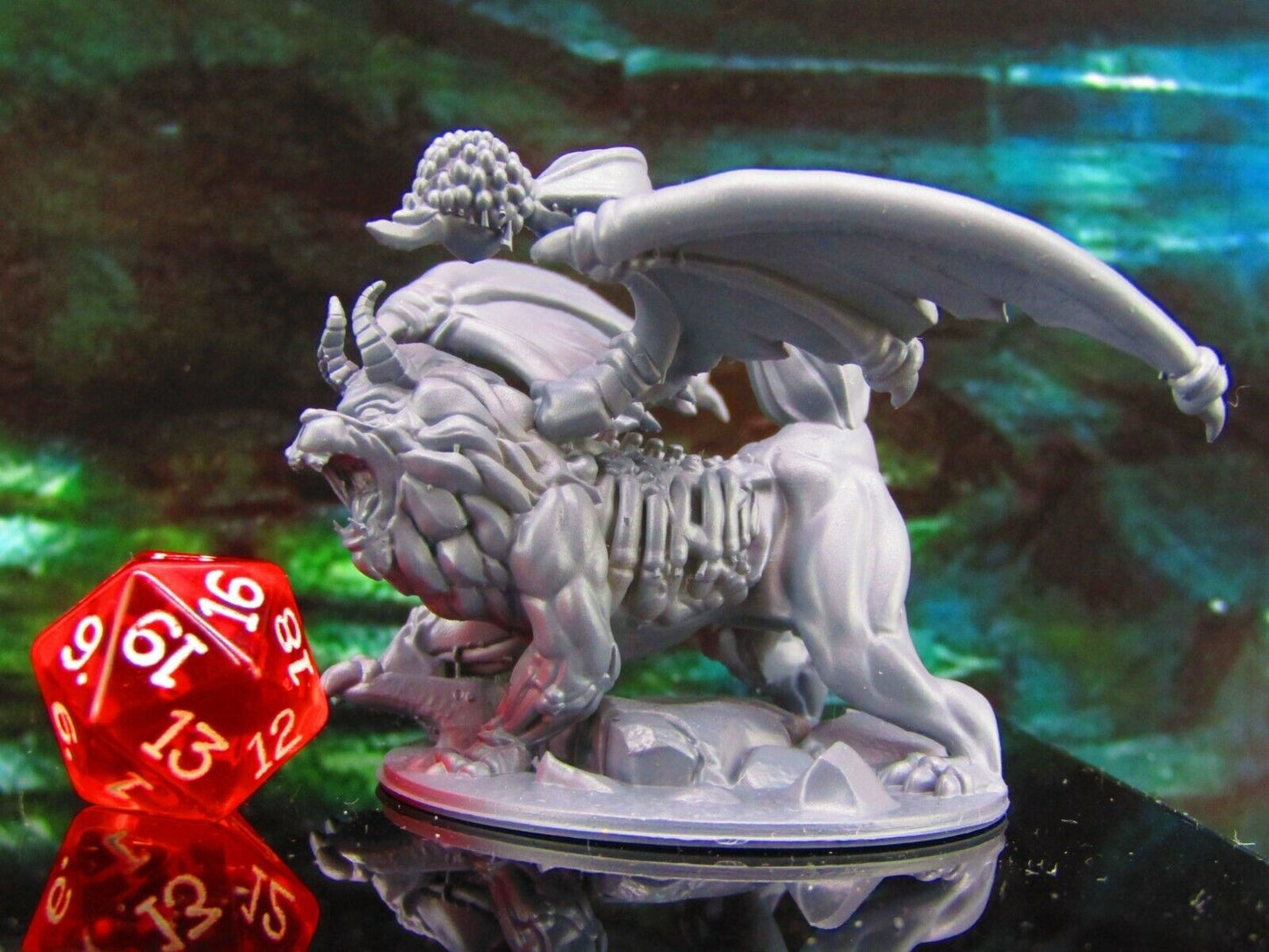 Undead Zombie Mutant Manticore Monster Mini Miniature Model Character Figure