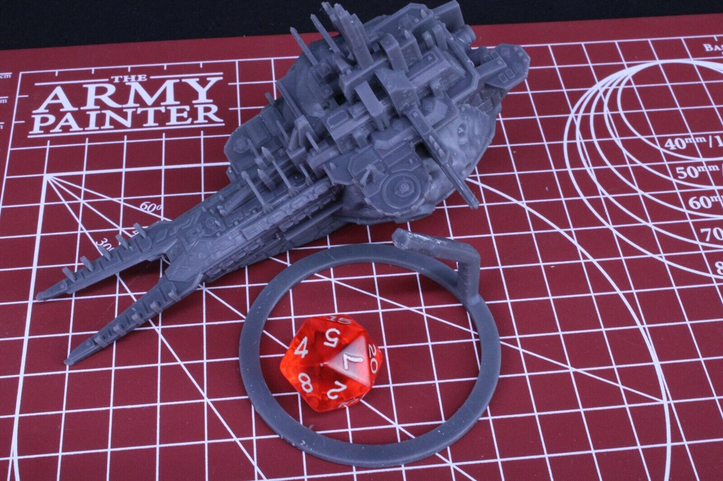 Cerberus Station Billion Suns Starfinder Starship Mini Miniature Spaceship