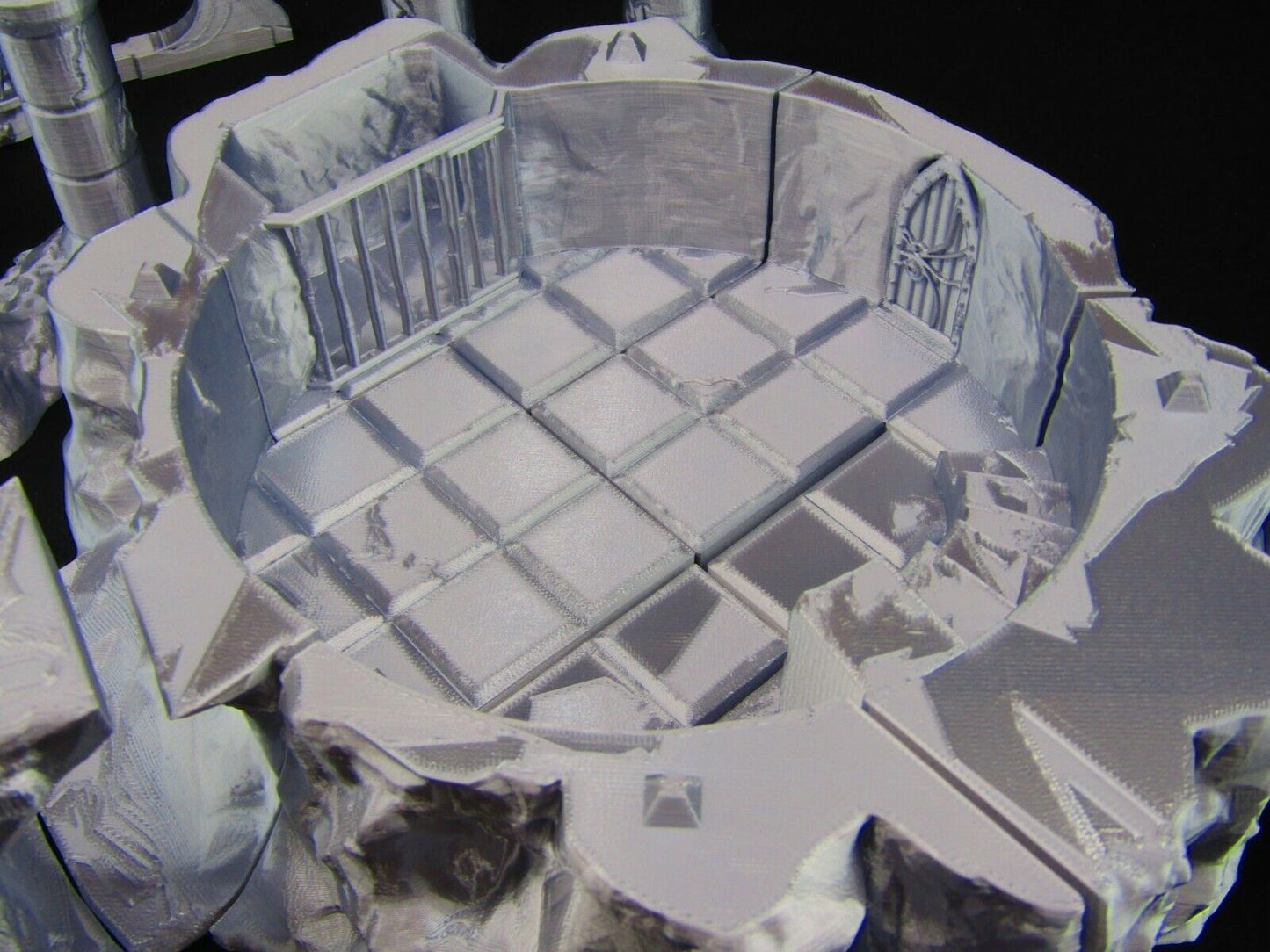 Spider Queen Temple Church Holy Place Scatter Terrain Scenery 3D Printed Mini