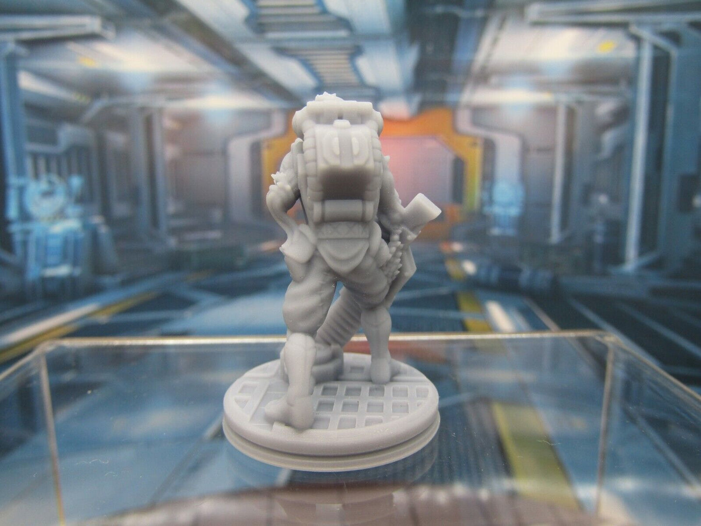 Alien Zombie Mutant w/ One Arm and Mask Mini Miniature Figure 3D Printed Model