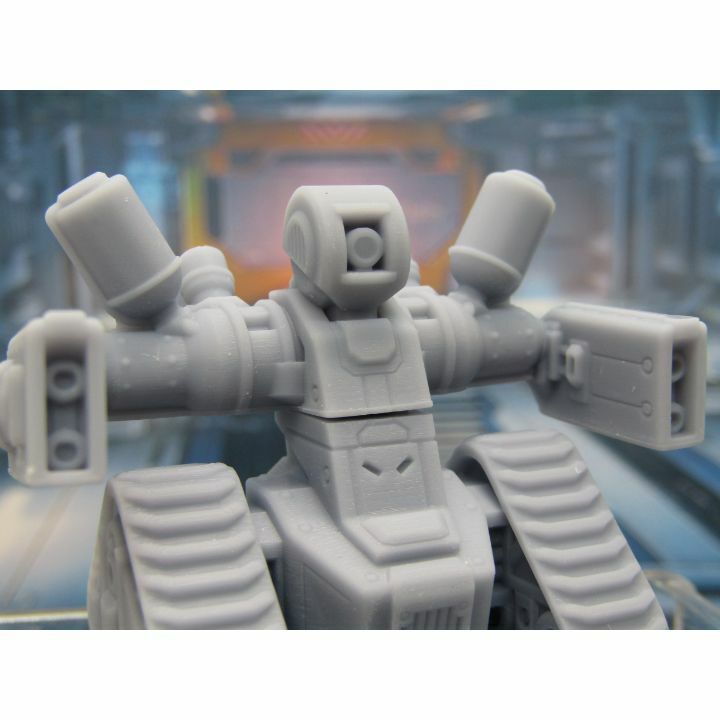 EC-099 Assaultron Assault Robot Battle Droid Mini Miniature 3D Printed Model