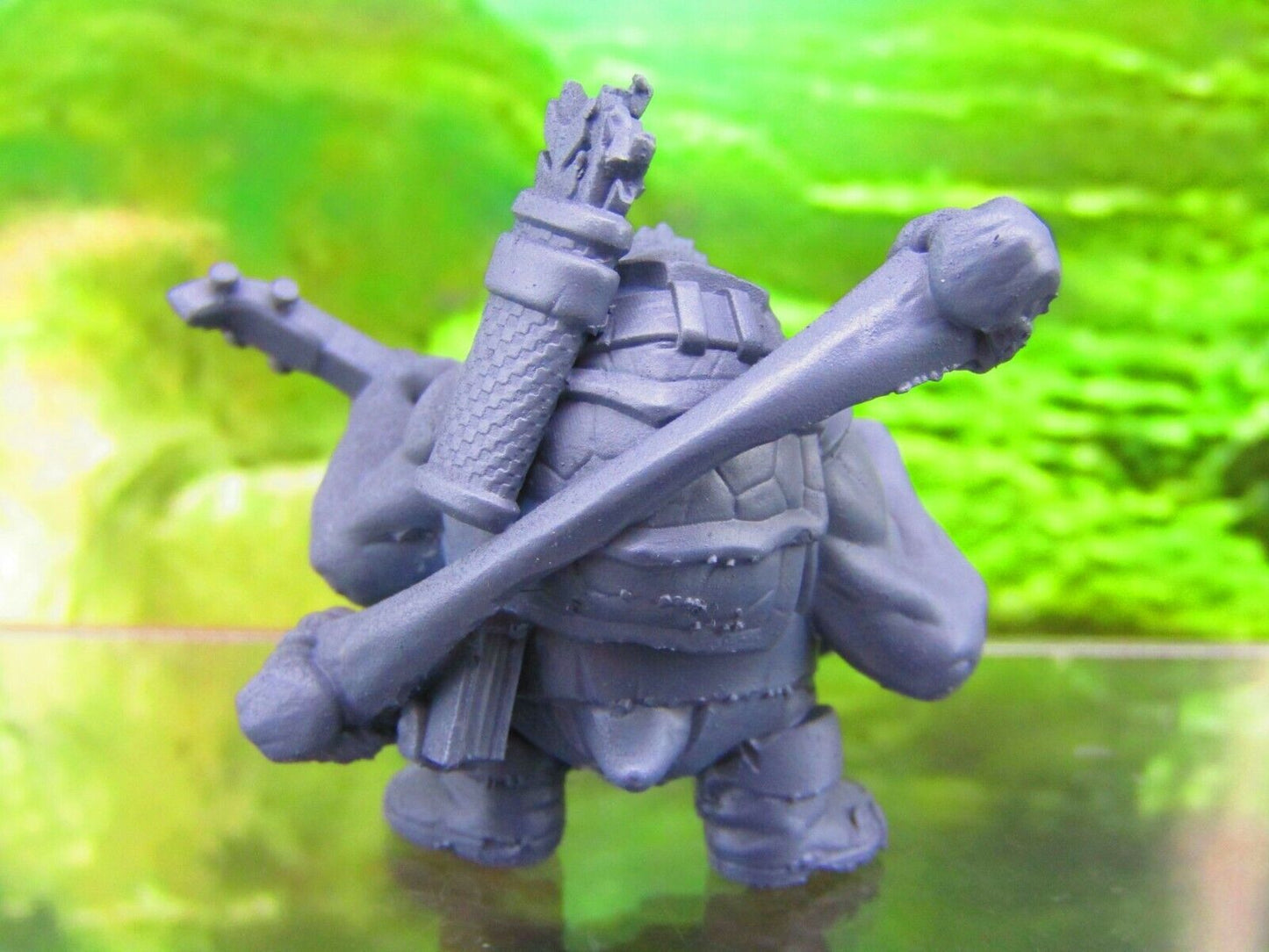Tortle Bard Musician w/ Guitar Mini Miniatures 3D Printed Model 28/32mm Scale