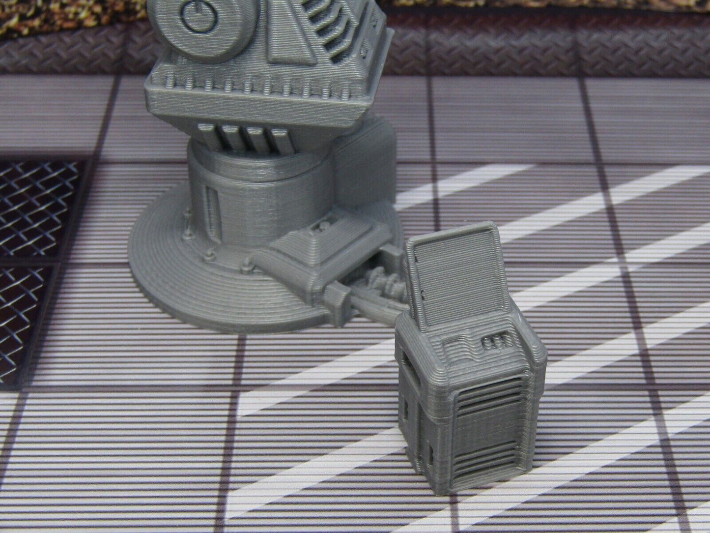 Com Tower Radio Beacon Post Scatter Terrain Scenery Miniature 3D Printed Model