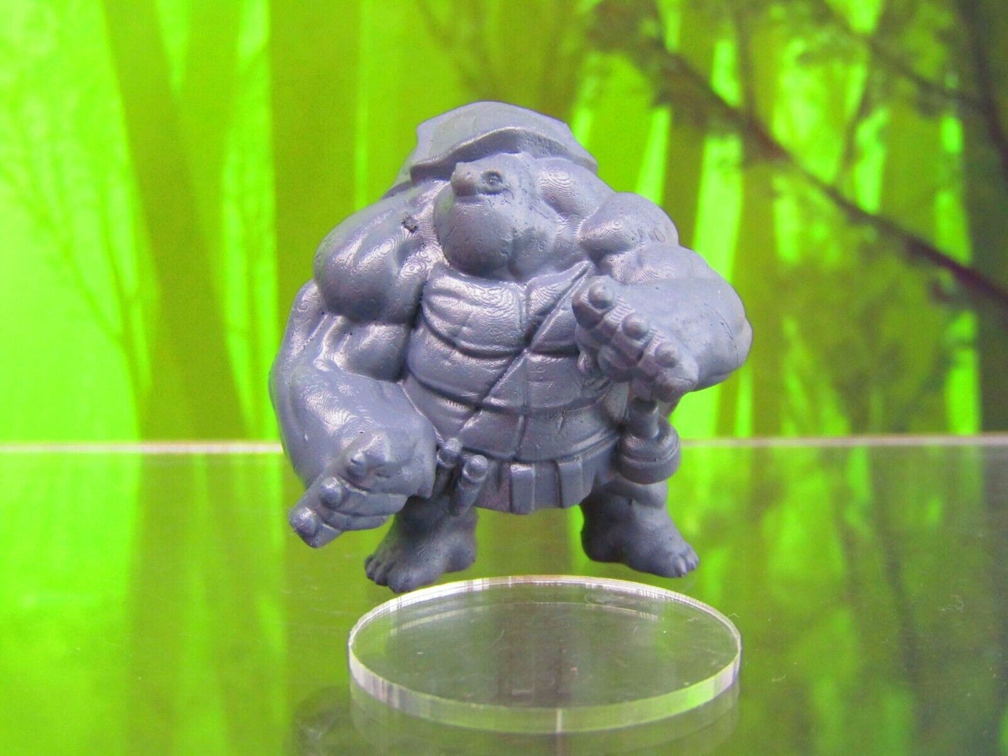 Tortle Brawler Turtle Man Mini Miniature Figure 3D Printed Model 28/32mm Scale