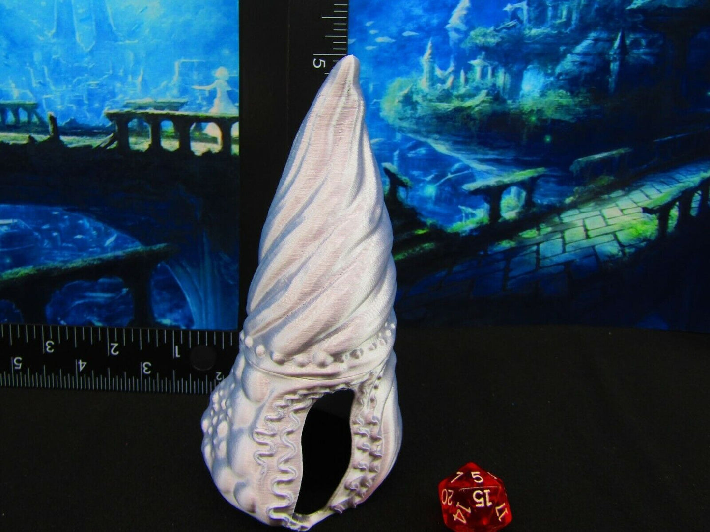 Sea Shell House Scatter Terrain Scenery 3D Printed Mini Miniature Model 28/32mm
